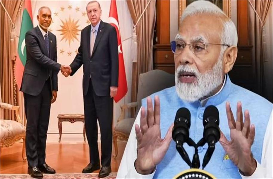 مالدیپ نے ہندوستان کے خلاف اٹھایا قدم، ترکی سے کیا ہتھیاروں کا نیا معاہدہ