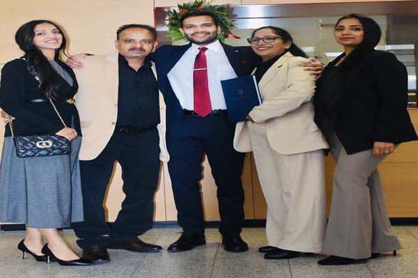 بھارتی نوجوان نے اٹلی میں کیا کمال ، میڈیکل کی ڈگری حاصل کر کے کیا ملک کا نام روشن