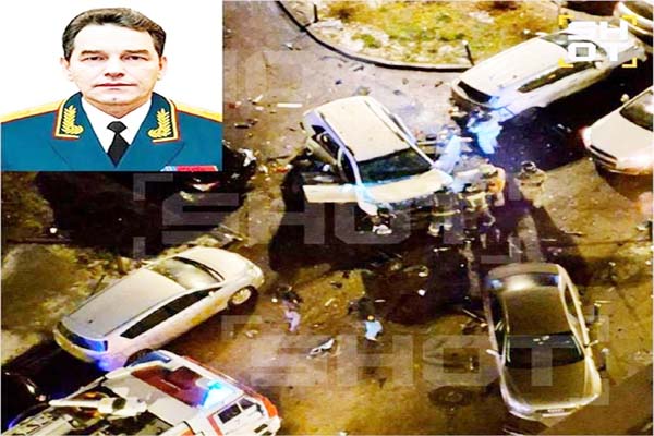 یوکرین کی ٹارگٹ کلنگ، کار بم دھماکے میں روسی فوج کے سینئر جنرل ہلاک