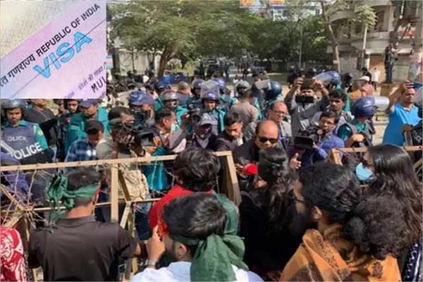 عثمان ہادی کے قتل سے بنگلہ دیش میں شدید کشیدگی، بھارتی ویزا مرکز غیر معینہ مدت کے لیے بند