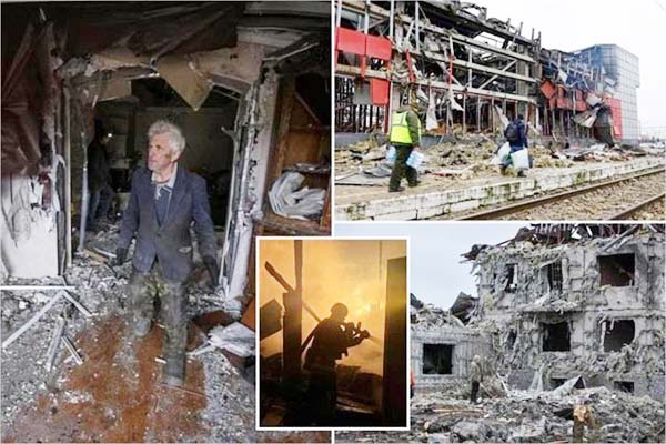 امن مذاکرات کے درمیان روس کا زبردست حملہ: یوکرین پر 653 ڈرون اور 51 میزائل داغے ، یورپ میں پھیلا خوف و ہراس