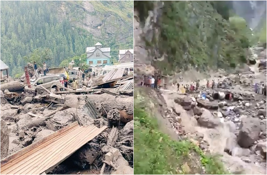 کشتواڑ میں تباہی سے مرنے والوں کی تعداد 40 ہوئی، متعدد کی حالت تشویشناک، سینکڑوں افراد لا پتہ، ہیلپ لائن نمبر جاری