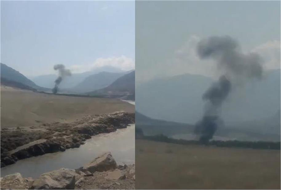 پاکستان میں فوج کا ایم آئی - 17 ہیلی کاپٹر کریش، 5 فوجیوں کی موت، سامنے آیا حادثے کا ویڈیو