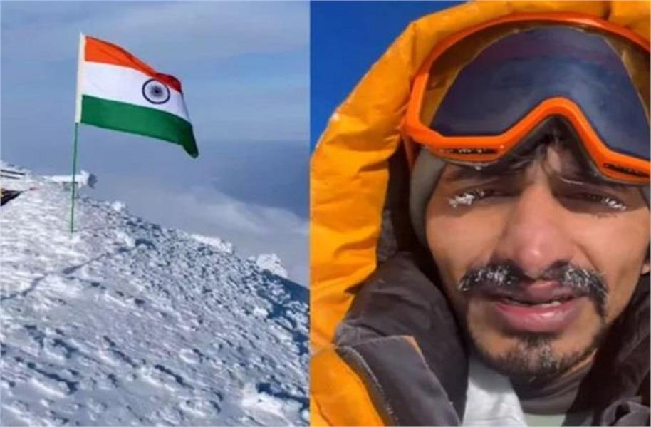 روہتاش کھلیری کا تاریخی کارنامہ، بغیر آکسیجن ماؤنٹ ایلبرس پر 24 گھنٹے گزار کر بنایا عالمی ریکارڈ