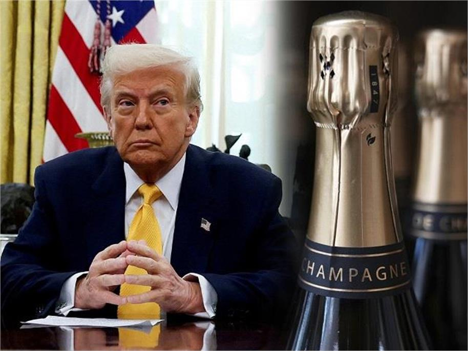 ٹرمپ کی فرانس کو کھلی دھمکی : کہا- انکار پڑے گا بھاری ، فرانسیسی وائن پر لگا دو ں گا  200 فیصد ٹیرف