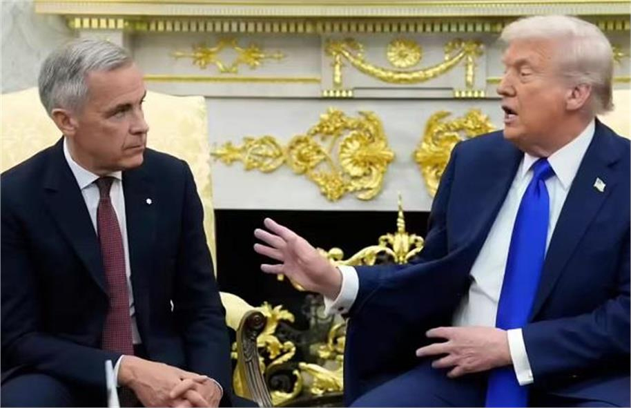 کینیڈا - امریکہ تعلقات میں پھر تلخی: ٹرمپ نے مارک کارنی کو '' بورڈ آف پیس '' میں شامل کرنے کا دعوت نامہ واپس لیا