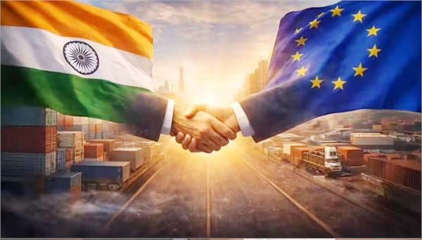 سب سے بڑا تجارتی معاہدہ! بھارت اور یورپی یونین کے درمیان ایف ٹی اے ڈیل ہوئی مکمل