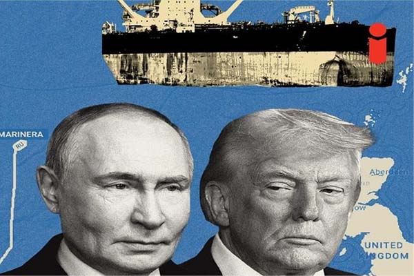 امریکہ-روس ٹکراو خطرناک مرحلے پر: برطانیہ کے پاس امریکی سپیشل فورس نے روسی شیڈو فلیٹ کو گھیرا، کارروائی سے یورپ میں الرٹ جاری، ویڈیو