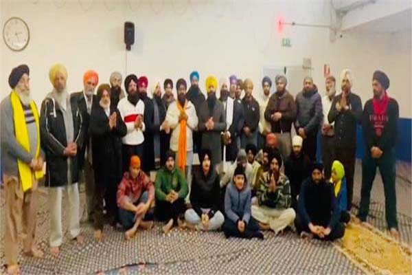 سی ایم بھگونت مان کی جانب سے حضور راجہ صاحب ناب کنول آستھان کے خلاف تبصرے پر اٹلی کی سکھ سنگت میں احتجاج