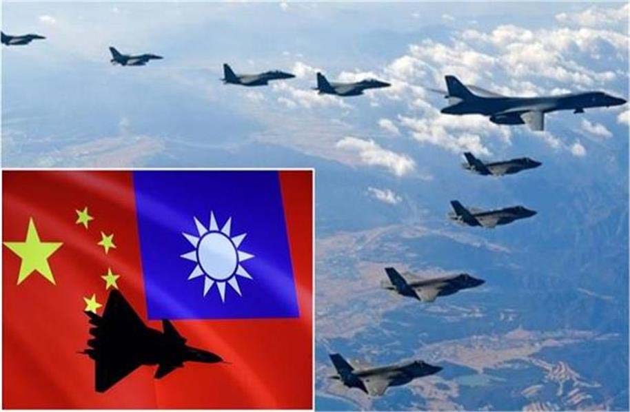 تائیوان کے اردگرد چین کی فوجی گھیرابندی تیز، اے ڈی آئی زیڈ میں پی ایل اے کے 12 چینی طیارے اور 7 جنگی جہازہوئے داخل