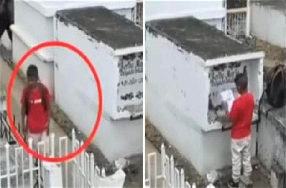 ویڈیو: ماں کی قبر پر رپورٹ کارڈ دکھانے پہنچا معصوم اور...، دنیا کو رلا رہا یہ ویڈیو