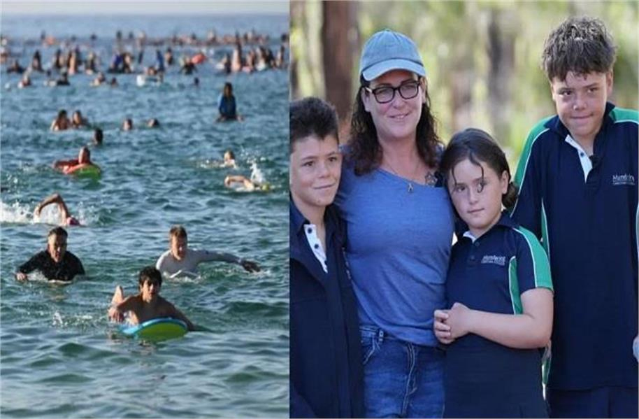 تیرہ سالہ لڑکے نے بچائی پورے خاندان کی جان ، 4 گھنٹے مسلسل تیر کر ٹھاٹھیں مارتے سمندر سے جیتی جنگ