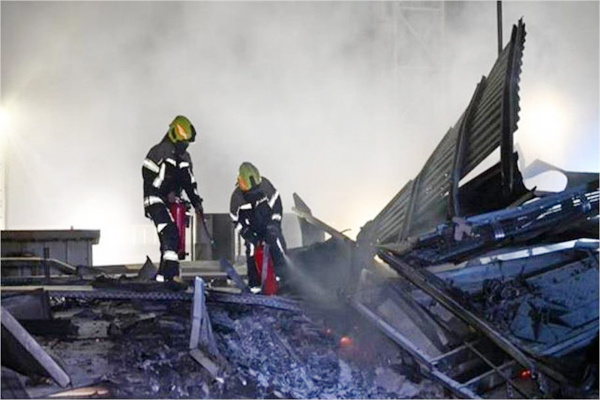 متحدہ عرب امارات میں داغی میزائل کا ملبہ ابوظہبی میں گرا، 5اور بھارتی شہری زخمی