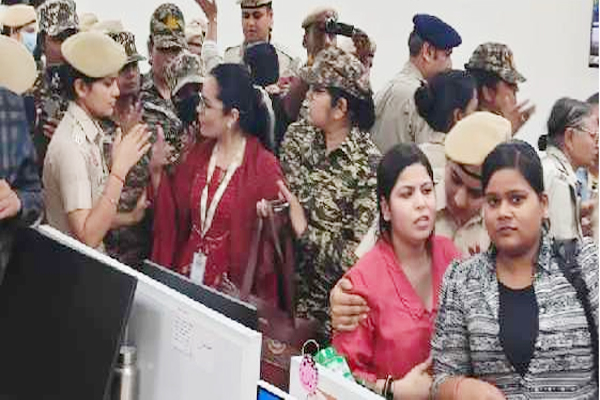 شہری حقوق کی تنظیم جن ہستکشیپ نے یو این آئی پر پولس کارروائی کی مذمت کی