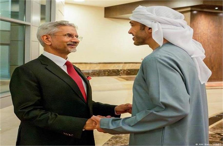 یو اے ای میں اعلیٰ رہنماوں سے جے شنکر کی ملاقات، وزیر اعظم مودی کا خاص پیغام پہنچایا