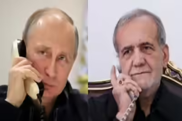 مڈل ایسٹ جنگ میں روس کی انٹری، پوتن نے کی ایرانی صدر سے فون پر بات چیت